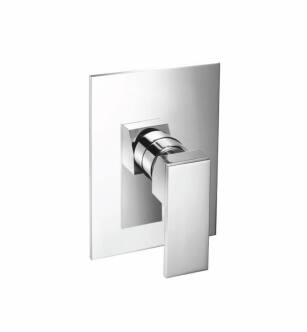 Flusso 160.2201CP Shower Trim With Pressure Balance Valve in Chrome