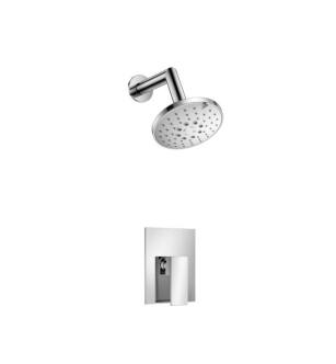 Flusso 160.3000CP Single Output Shower Set With ABS Shower Head & Arm in Chrome