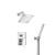 Isenberg 160.3250CP Two Output Shower Set With Shower Head And Hand Held in Chrome