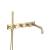 Isenberg 100.2691SB Wall Mount Tub Filler With Hand Shower in Satin Brass PVD