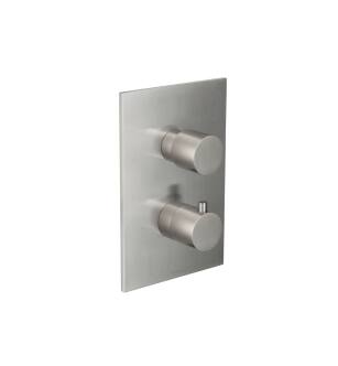 Flusso 100.4000TBN Thermostatic Shower Trim in Brushed Nickel PVD