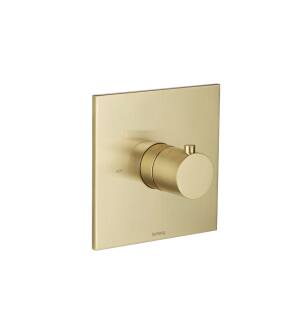 Flusso 100.4201TSB Thermostatic Trim in Satin Brass PVD