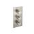 Isenberg 100.4500TBN Thermostatic Shower Trim in Brushed Nickel PVD