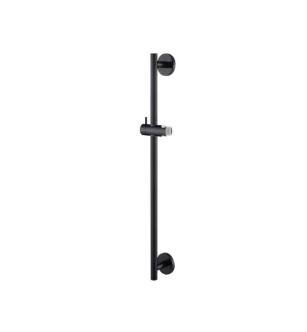 Flusso 100.601001AMB Round Shower Slide Bar in Matte Black