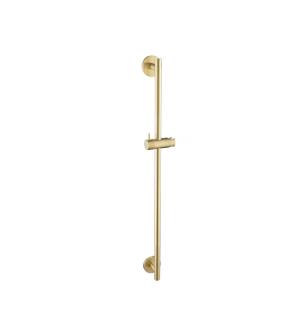 Flusso 100.601001ASB Round Shower Slide Bar in Satin Brass PVD