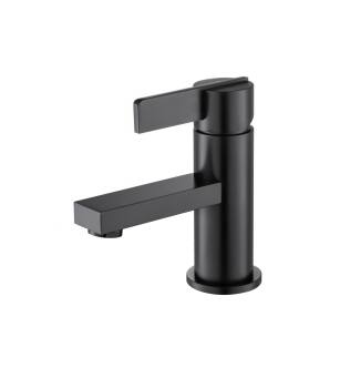 Flusso 145.1000MB Single Hole Bathroom Faucet in Matte Black