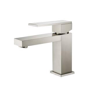 Flusso 160.1000BN Single Hole Bathroom Faucet in Brushed Nickel PVD