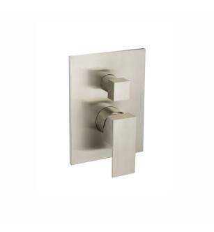 Flusso 160.2101BN Tub-Shower Trim With Pressure Balance Valve - 2-Output in Brushed Nickel PVD