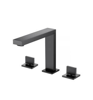 Flusso 160.2410MB 3 Hole Deck Mount Roman Tub Faucet in Matte Black