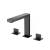 Isenberg 160.2410MB 3 Hole Deck Mount Roman Tub Faucet in Matte Black