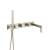 Isenberg 160.2691BN Wall Mount Tub Filler With Hand Shower in Brushed Nickel PVD