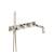 Isenberg 160.2691PN Wall Mount Tub Filler With Hand Shower in Polished Nickel PVD