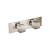 Isenberg 160.2717PN Trim For Horizontal Thermostatic Valve with 2 Volume Controls in Polished Nickel PVD