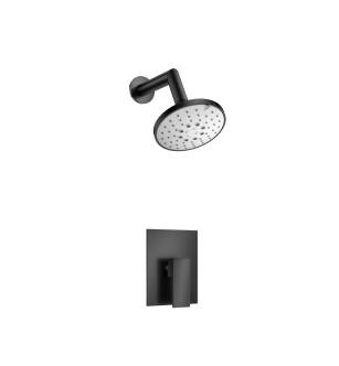 Flusso 160.3000MB Single Output Shower Set With ABS Shower Head & Arm in Matte Black