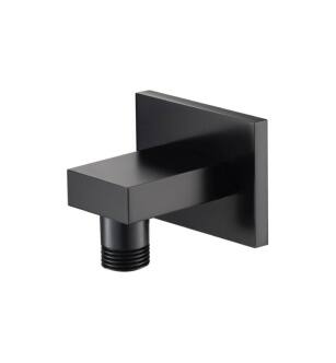Flusso 160.5505MB Wall Elbow in Matte Black