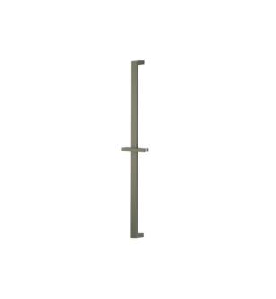 Flusso 160.601003ASG Shower Slide Bar in Gun Metal Grey
