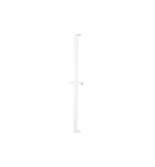 Flusso 160.601003AGW Shower Slide Bar in Gloss White