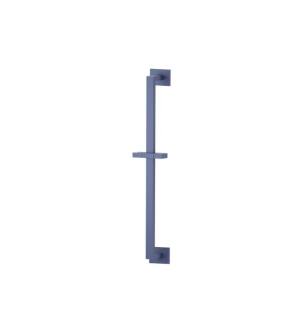 Flusso 160.601024ANB Shower Slide Bar With Integrated Wall Elbow in Navy Blue