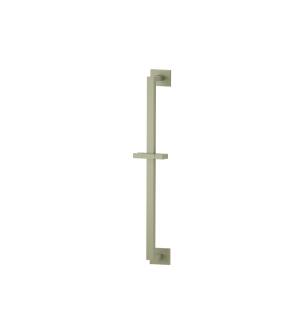 Flusso 160.601024AAG Shower Slide Bar With Integrated Wall Elbow in Army Green