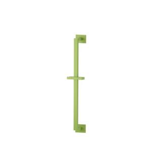 Flusso 160.601024AIG Shower Slide Bar With Integrated Wall Elbow in Flusso Green