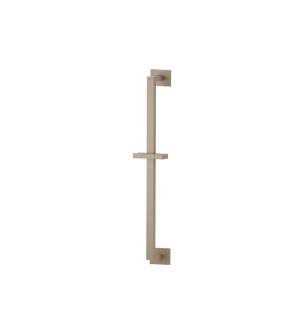 Flusso 160.601024ADT Shower Slide Bar With Integrated Wall Elbow in Dark Tan