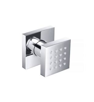 Flusso 160.6402CP Body Jet - With Swivel Action in Chrome