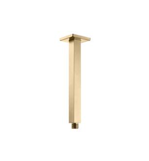 Flusso 160.8CSABB Ceiling Mount Shower Arm - 8" in Brushed Bronze PVD