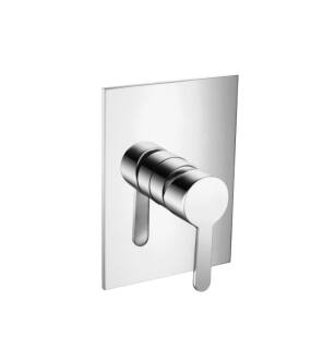 Flusso 180.2200CP Shower Trim With Pressure Balance Valve in Chrome