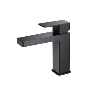 Flusso 196.1000MB Single Hole Bathroom Faucet in Matte Black