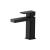 Isenberg 196.1000GB Single Hole Bathroom Faucet in Gloss Black