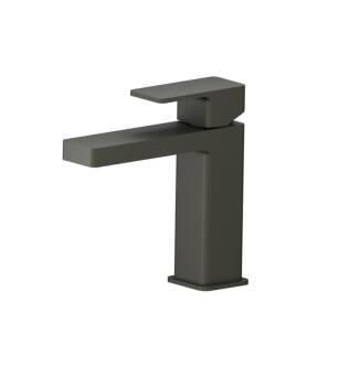 Flusso 196.1000DG Single Hole Bathroom Faucet in Dark Gray