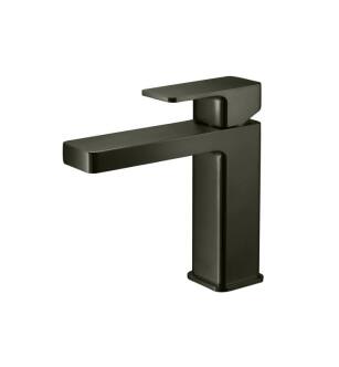 Flusso 196.1000DGR Single Hole Bathroom Faucet in Dark Green