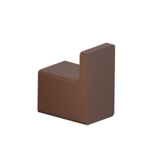 Flusso 196.1001VB Brass Bathroom Towel / Robe Hook in Vortex Brown