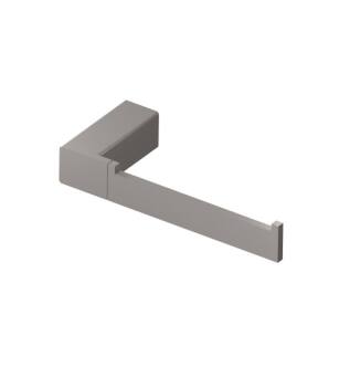 Flusso 196.1007SG Brass Toilet Paper Holder in Steel Gray