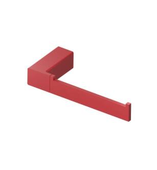 Flusso 196.1007DR Brass Toilet Paper Holder in Deep Red