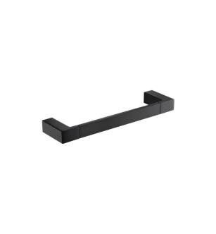 Flusso 196.1008MB Brass Towel Ring / Mini Towel Bar - 8" in Matte Black