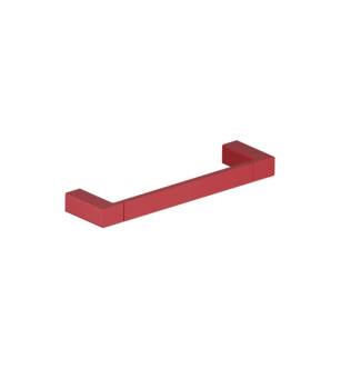 Flusso 196.1008CR Brass Towel Ring / Mini Towel Bar - 8" in Crimson