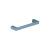 Isenberg 196.1008BP Brass Towel Ring / Mini Towel Bar - 8" in Blue Platinum