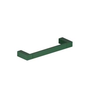 Flusso 196.1008LG Brass Towel Ring / Mini Towel Bar - 8" in Leaf Green