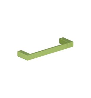 Flusso 196.1008IG Brass Towel Ring / Mini Towel Bar - 8" in Flusso Green