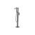 Isenberg 196.1165SG Freestanding Floor Mount Bathtub / Tub Filler With Hand Shower in Steel Gray