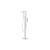 Isenberg 196.1165GW Freestanding Floor Mount Bathtub / Tub Filler With Hand Shower in Gloss White