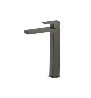 Flusso 196.1700GMG Single Hole Vessel Faucet in Gun Metal Gray