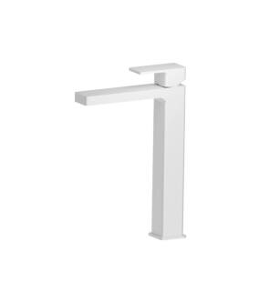 Flusso 196.1700GW Single Hole Vessel Faucet in Gloss White