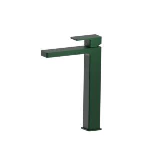Flusso 196.1700LG Single Hole Vessel Faucet in Leaf Green