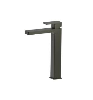 Flusso 196.1700DGR Single Hole Vessel Faucet in Dark Green