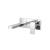 Isenberg 196.1800CP Single Handle Wall Mounted Bathroom Faucet in Chrome