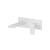 Isenberg 196.1800GW Single Handle Wall Mounted Bathroom Faucet in Gloss White