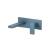 Isenberg 196.1800BP Single Handle Wall Mounted Bathroom Faucet in Blue Platinum
