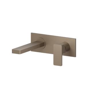 Flusso 196.1800DT Single Handle Wall Mounted Bathroom Faucet in Dark Tan